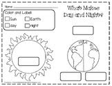  day and night worksheets teaching resources teachers pay teachers