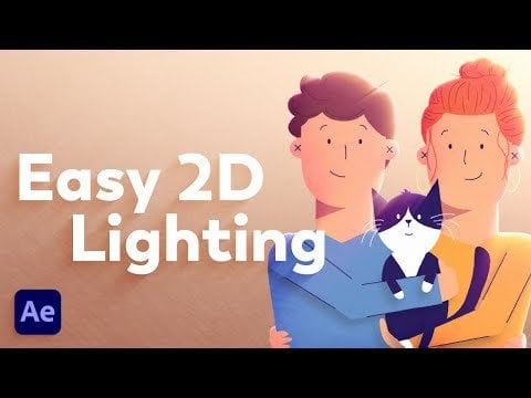 AE tutorial-Shadow Studio 2Easy 2D Lighting