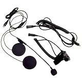 Midland AVPH1 Open Face Helment Headset for Midland GMRS