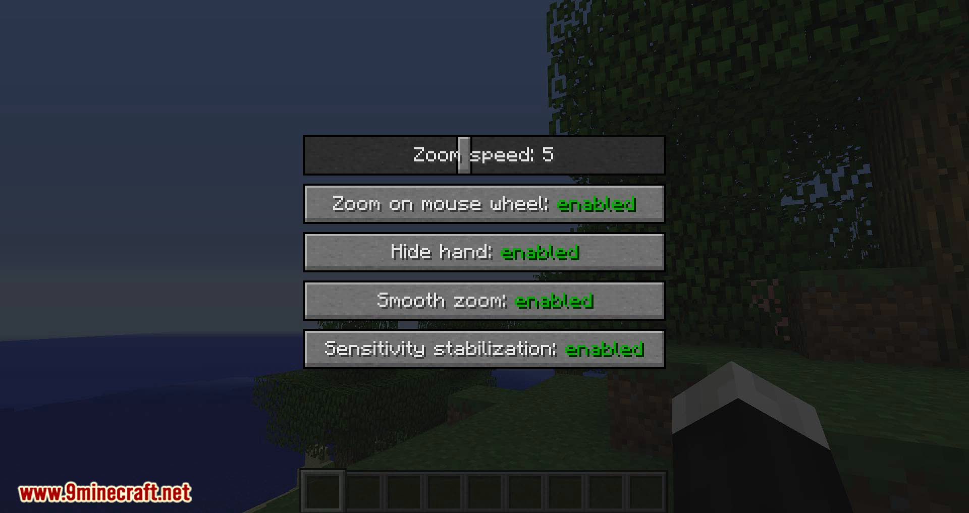 Smooth Zoom Mod 1 12 2 Adds A Smooth Camera Like Zoom 9minecraft Net