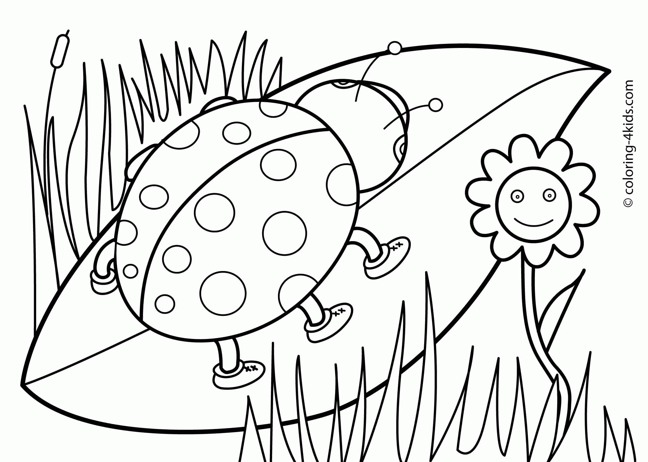 Download Spring Coloring Pages Toddlers - Coloring Home