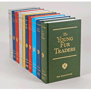 540991: R.M. Ballantyne Pack, 10 hardcover volumes