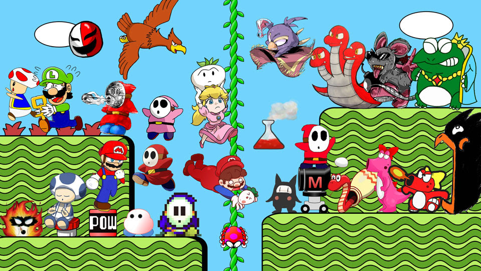 みんなでつくる スーパーマリオ30周年記念ギャラリー All Super Mario