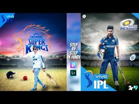 IPL Special (2019) PicsArt Photo Editing, CSK IPL Lover picsart editing,...