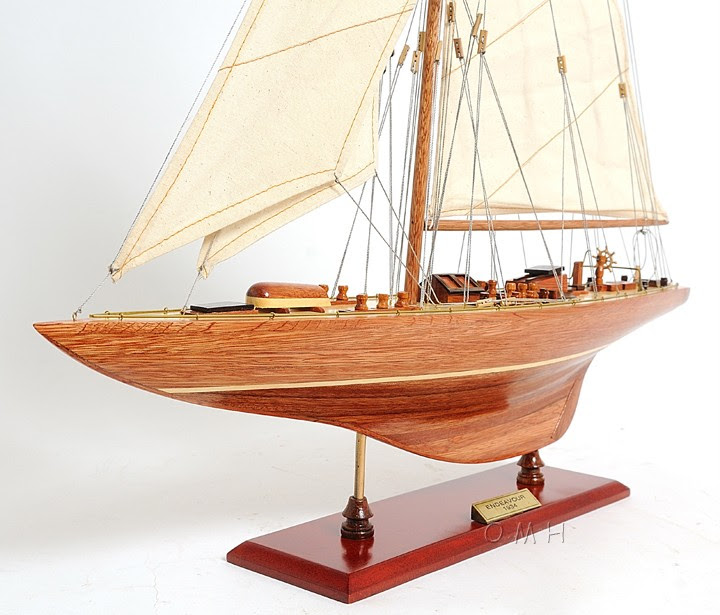 America's Cup 1933 Endeavour J Class Sailboat 24" Built 
