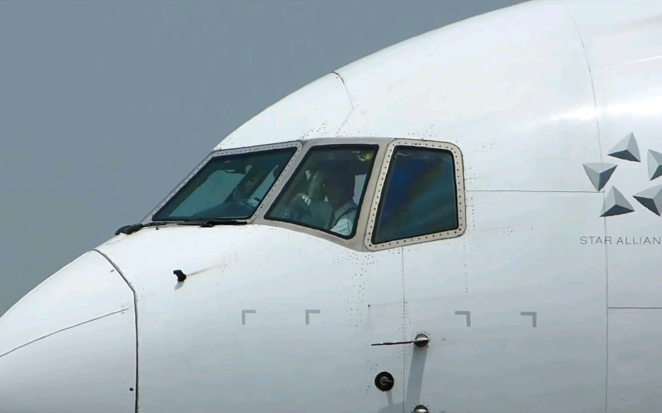 飞行员向飞友挥手致敬 仙台空港名物手を振るパイロットさん 哔哩哔哩 つロ干杯 Bilibili