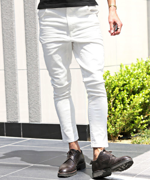 デニムパンツデニムサルエルパンツ デニムパンツ Luxstyle ラグスタイル のファッション 安心の正規品定価販売 デニムパンツ