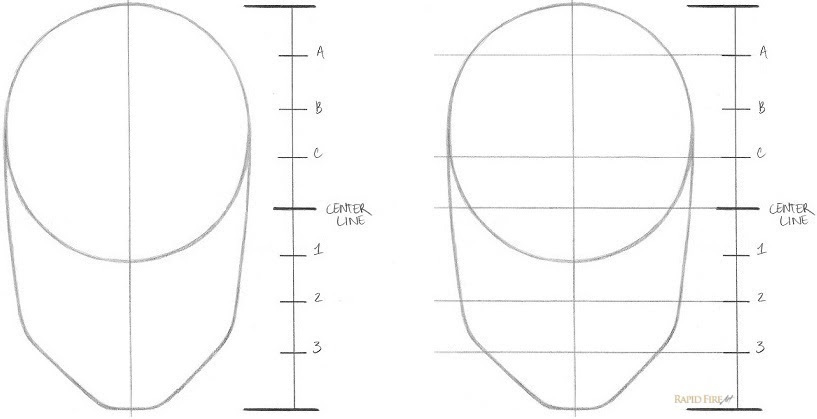 How to draw a face in 8 steps RapidFireArt How to draw a face in 8 steps RapidFireArt
