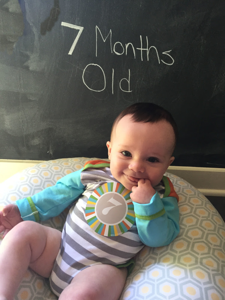Leyton is 7 Months Old My Life Well Loved Leyton is 7 Months Old My Life Well Loved