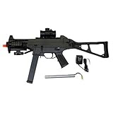 DE UMP M89 Laser Scope Airsoft Gun AEG