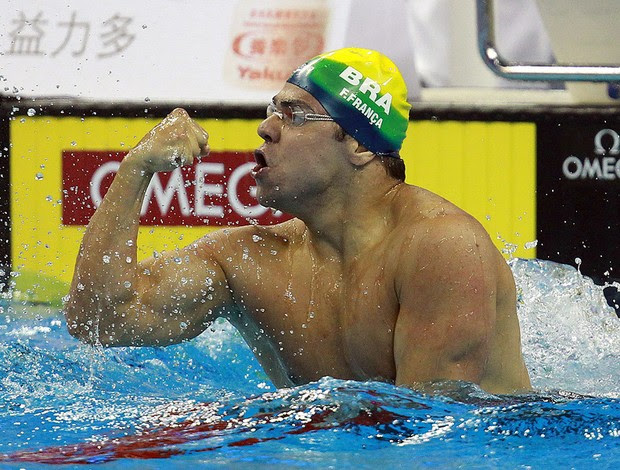 Felipe França é campeão mundial nos 50m peito