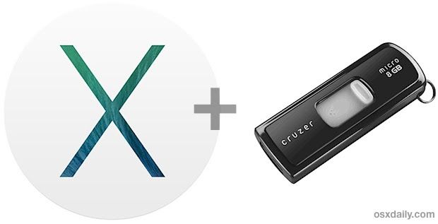 Create an OS X Mavericks Install Drive