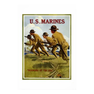 US Marines -- Soldiers Of The Sea print