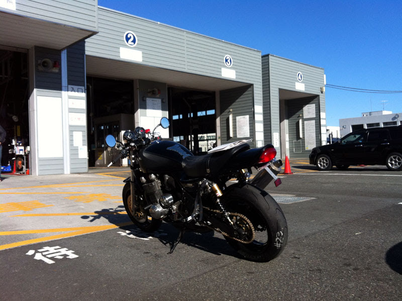 テクノオートサービス 高橋日記 ゼファー1100 中古車新規検査