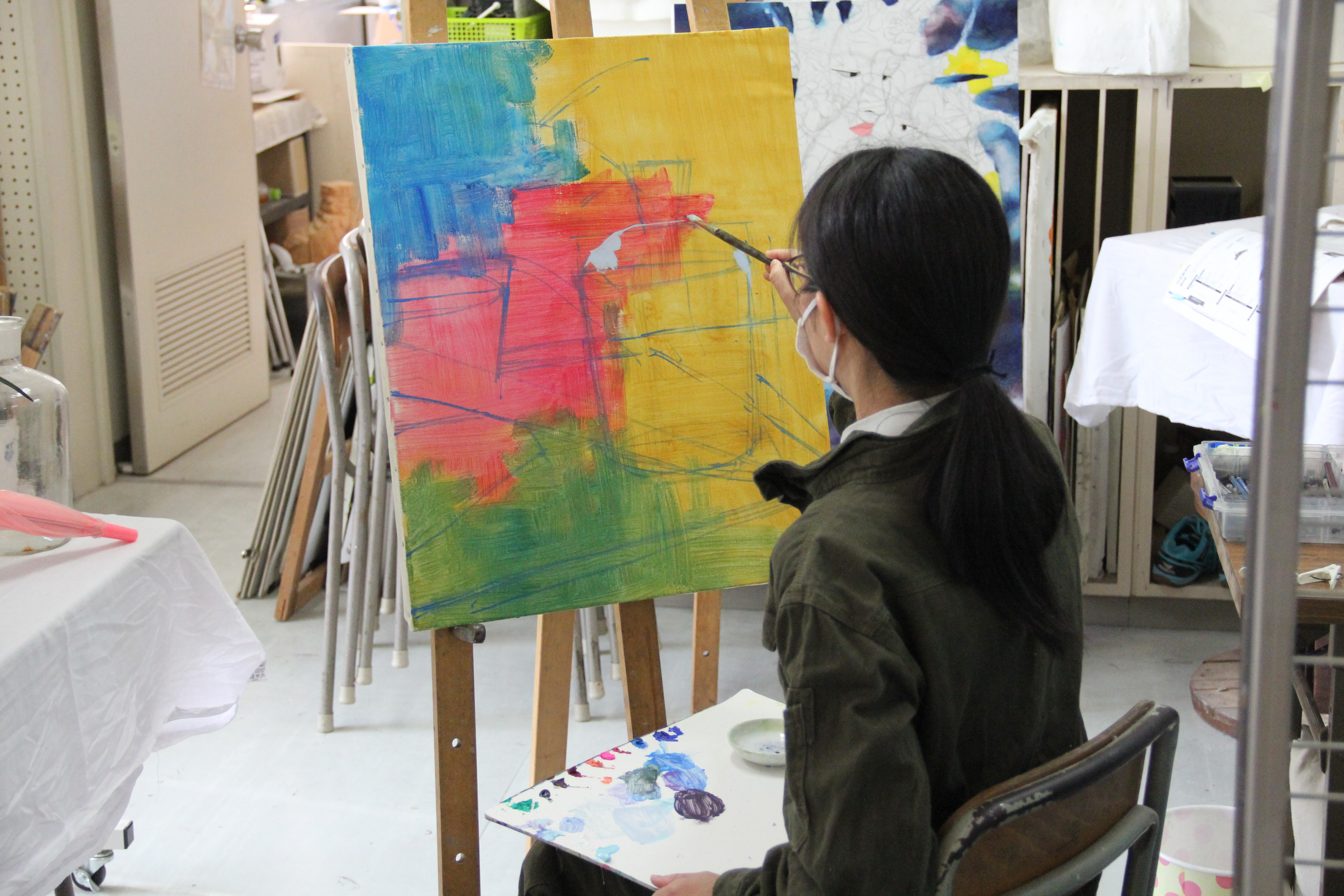 美術部 岡山県立津山高等学校