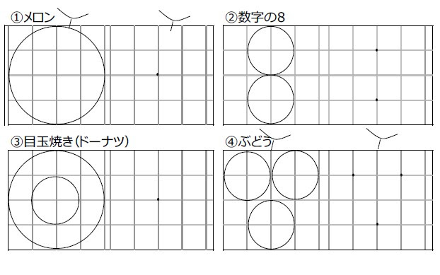 コンパスでもよう作りシート ３年算数 日本基礎学習ゲーム研究会別館