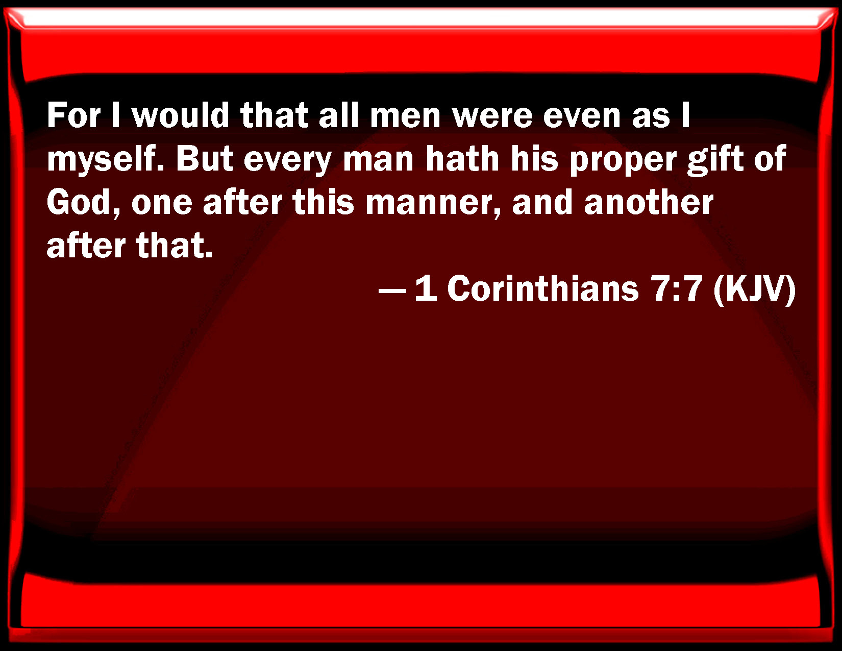 1 Corinthians 77