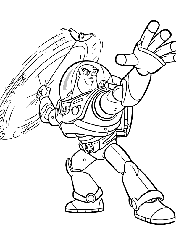 Buzz and zurg coloring pages download and print for free
