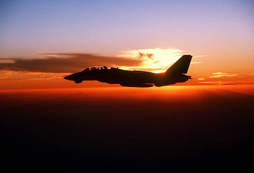 フリー画像 航空機 飛行機 軍用機 戦闘機 F 14トムキャット F 14atomcat 夕日 夕焼け 夕暮れ 画像素材なら 無料 フリー写真素材のフリーフォト