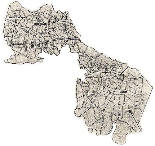 Map Of Henrico County Va