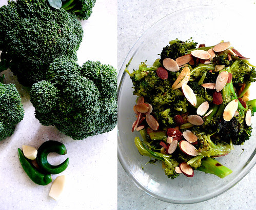 grilled broccoli salad