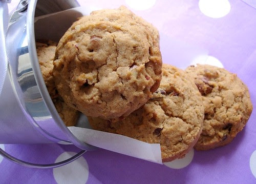 Ice-cream scoop pecan and cinnamon cookies