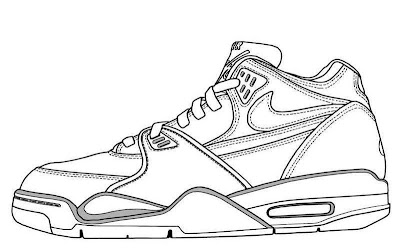 Yeezy Coloring Page