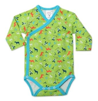 Zutano Baby-boys Newborn Cowboys Long Sleeve Body Wrap