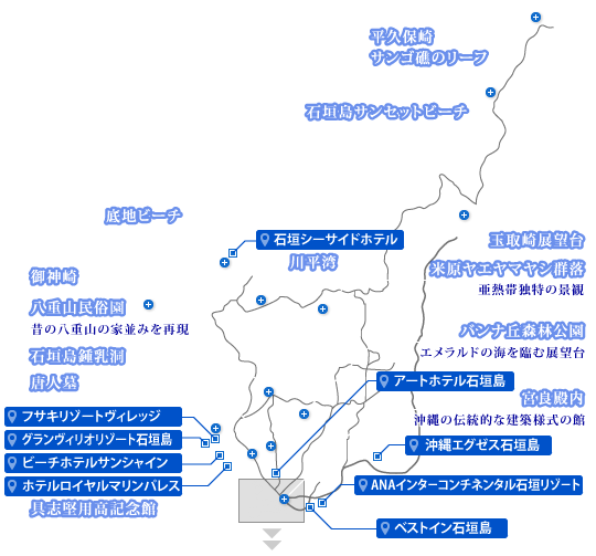 石垣島専門サイト プレミアム石垣島 希望のホテルを一発検索
