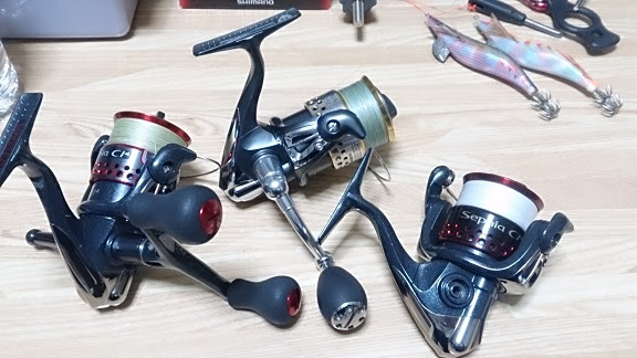 愛する我がタックルたち エギングリール編 Endless Cast 上級者と呼ばれる日まで