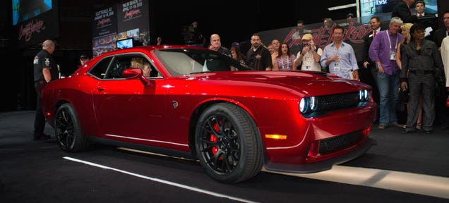 Dodge Challenger SRT Hellcat No. 1 Sells For Eye-Watering $825,000
