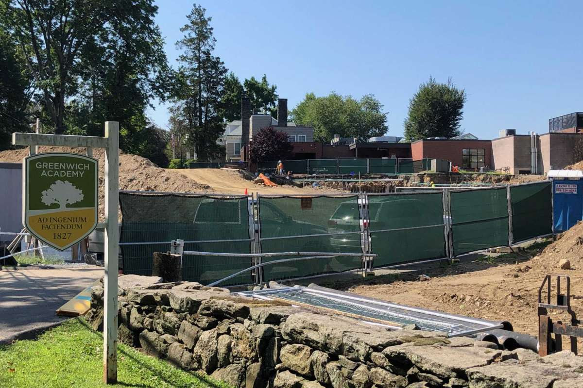 new lower school at greenwich academy redniis & mead land surveying and site civil engineering design