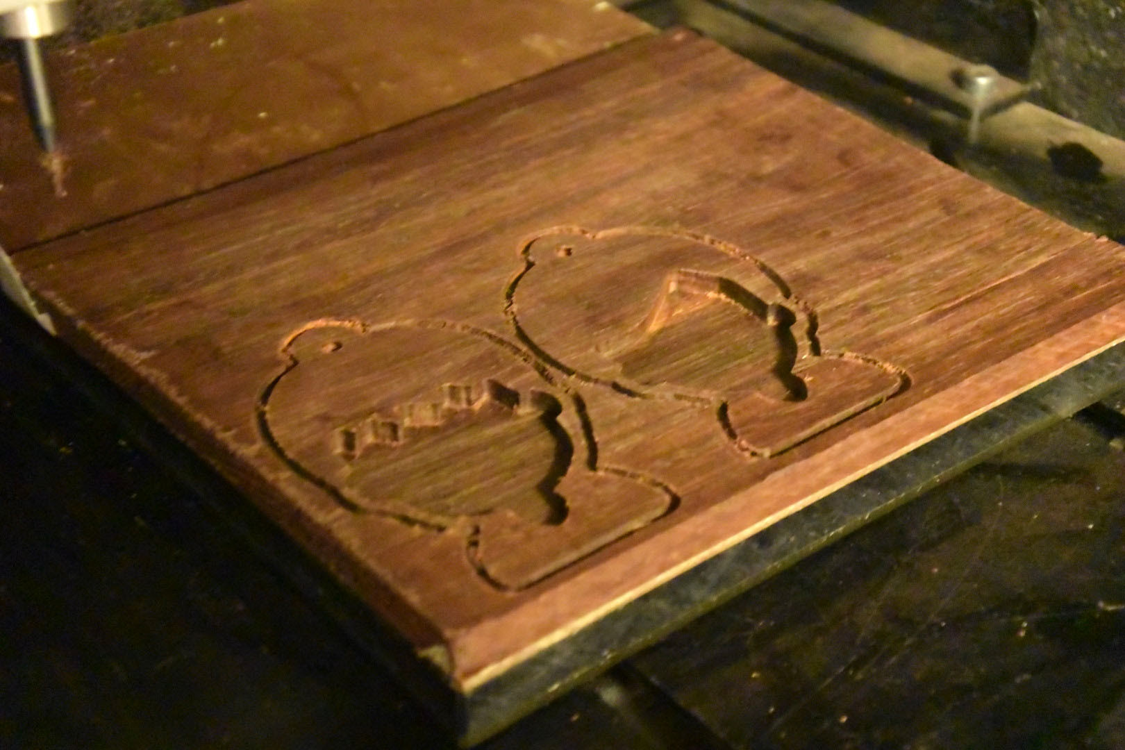 再び木製似顔絵キーホルダーを作った話 オカモトラボ