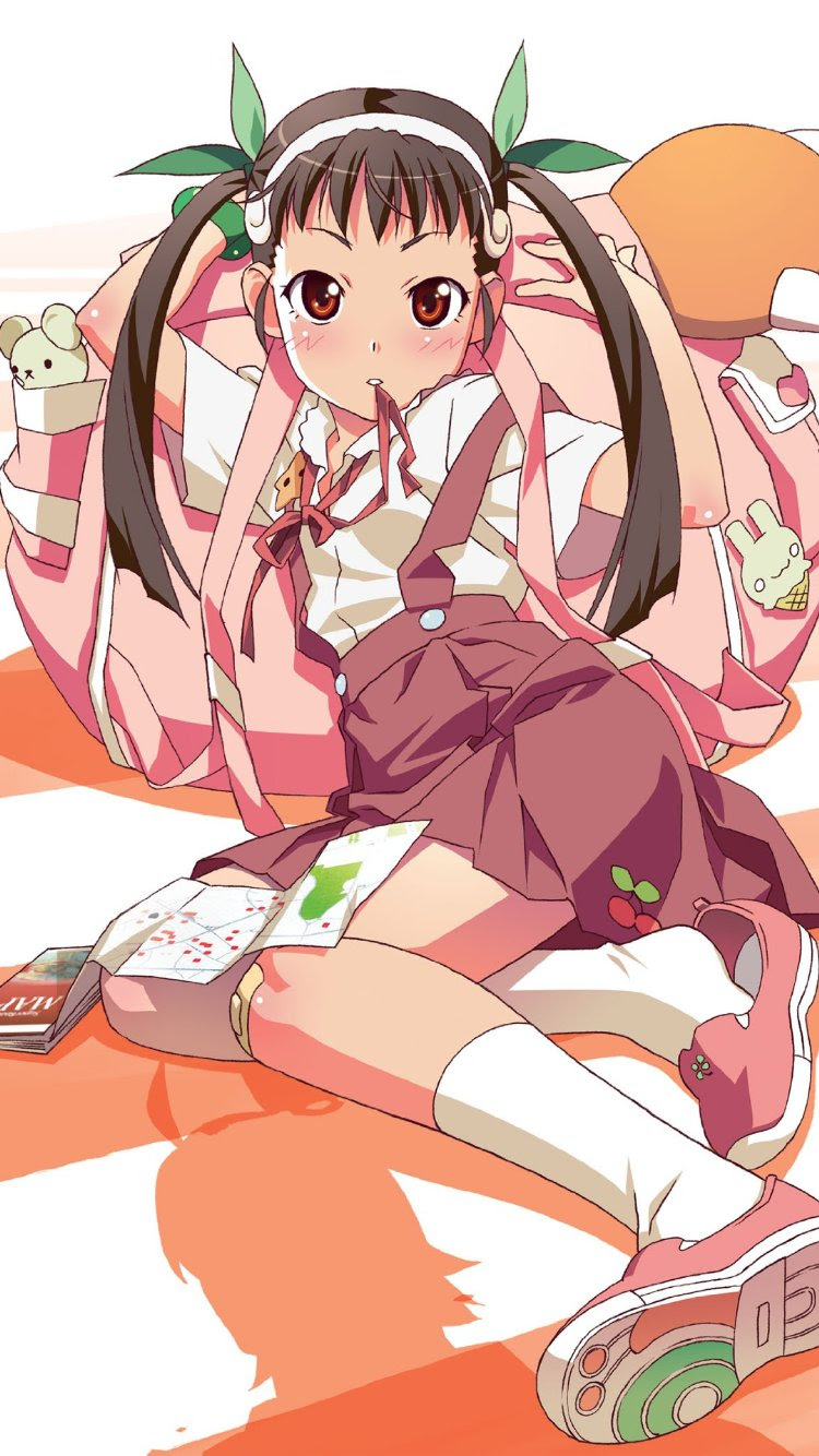 壁紙 化物語のスマホ壁紙750x1334 Bakemonogatari 750x1334 013 Jpg 壁紙box