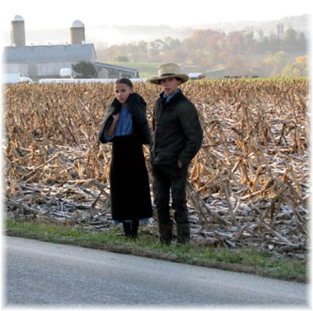 Amish children (Photo by Debra Zimmerman)