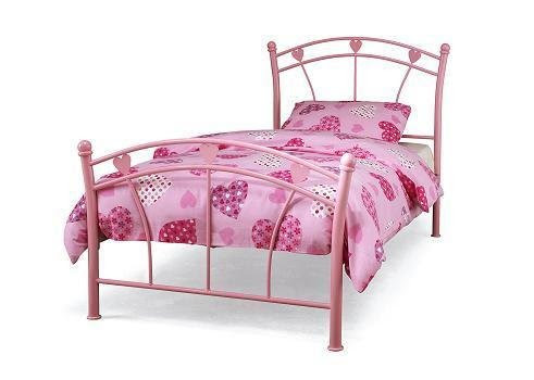 Jemima Pretty Pink 3ft Single Girls Bed by Serene Furnishings