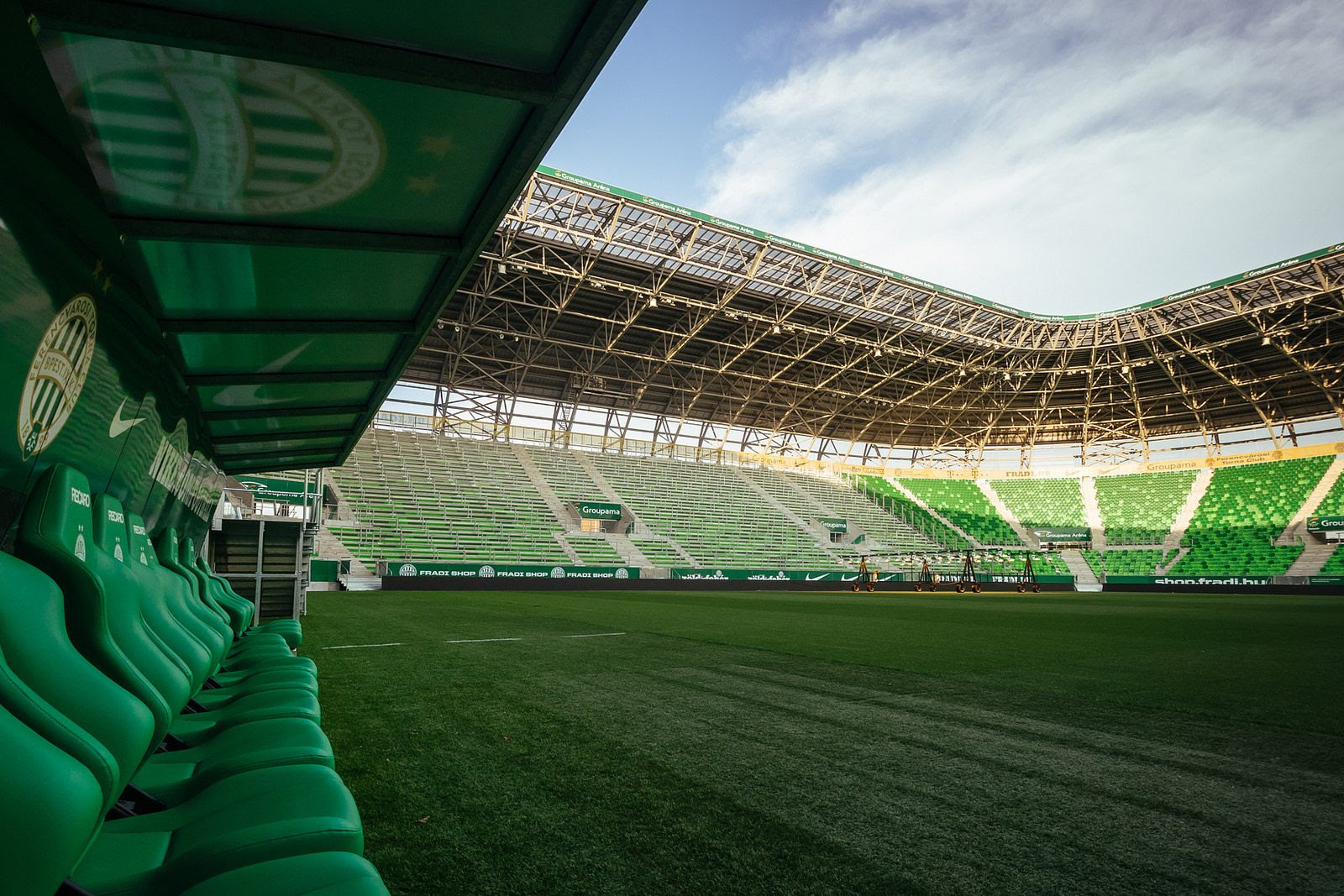 Groupama Arena Albert Florian Stadion Stadiumdb Com