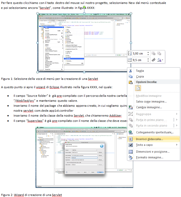 VBA: una macro per creare automaticamente le didascalie delle figure di un  documento Word | Dede Blog