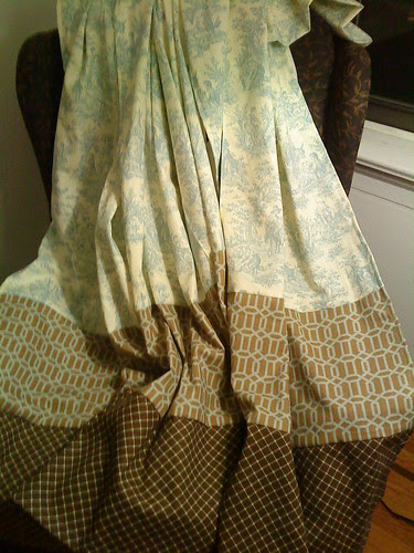 Curtains detail