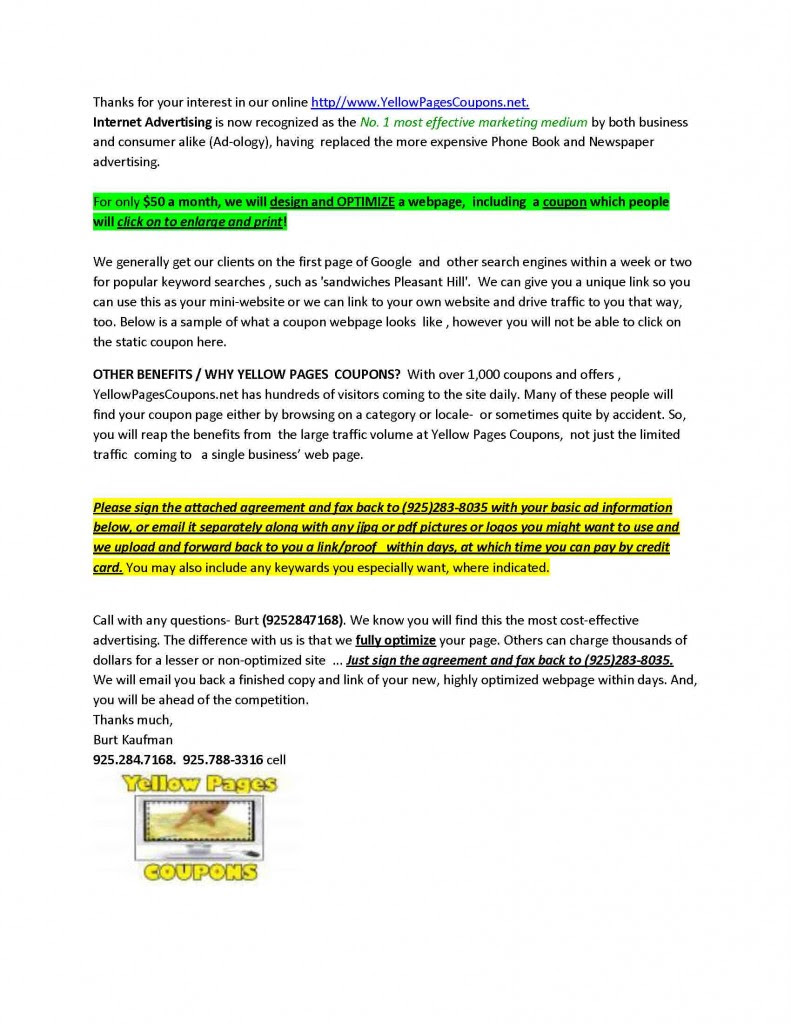 Thanks for your interest in our online http