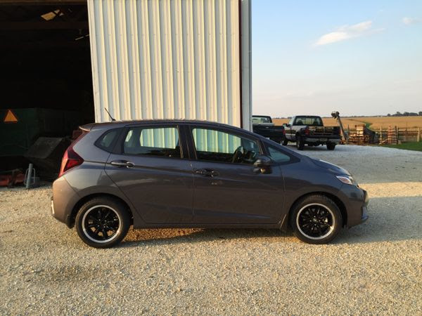 Initial Impressions 16x7 Wheels 5 50r16 Tires Unofficial Honda Fit Forums