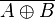 \overline{A \oplus B}