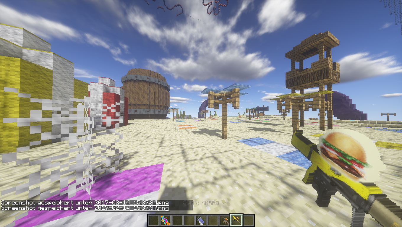 Spongebob Squarepants Mod for the 1.7.10 and 1.8.9 