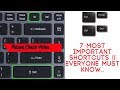 7 Most Important Computer Shortcuts !! Everyone must know
