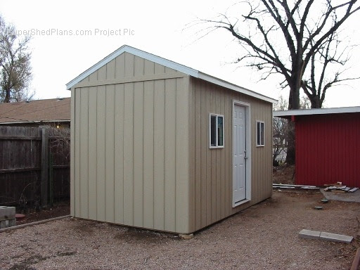 Custom Gable Shed Plans, 8 x 12 Shed, Detailed Building Plans [SSP-DL ...