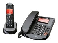 Audioline Bullet 200 combo Freisprechtelefon mit integrierter DECT-Basis
