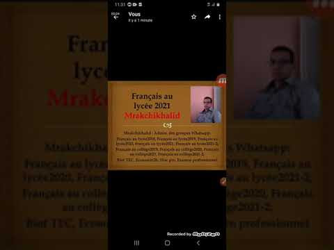 Mrakchikhalid : Nombre d'évaluations à passer la semaine entre 22 et 27 novembre: Note 080 et 081/21
