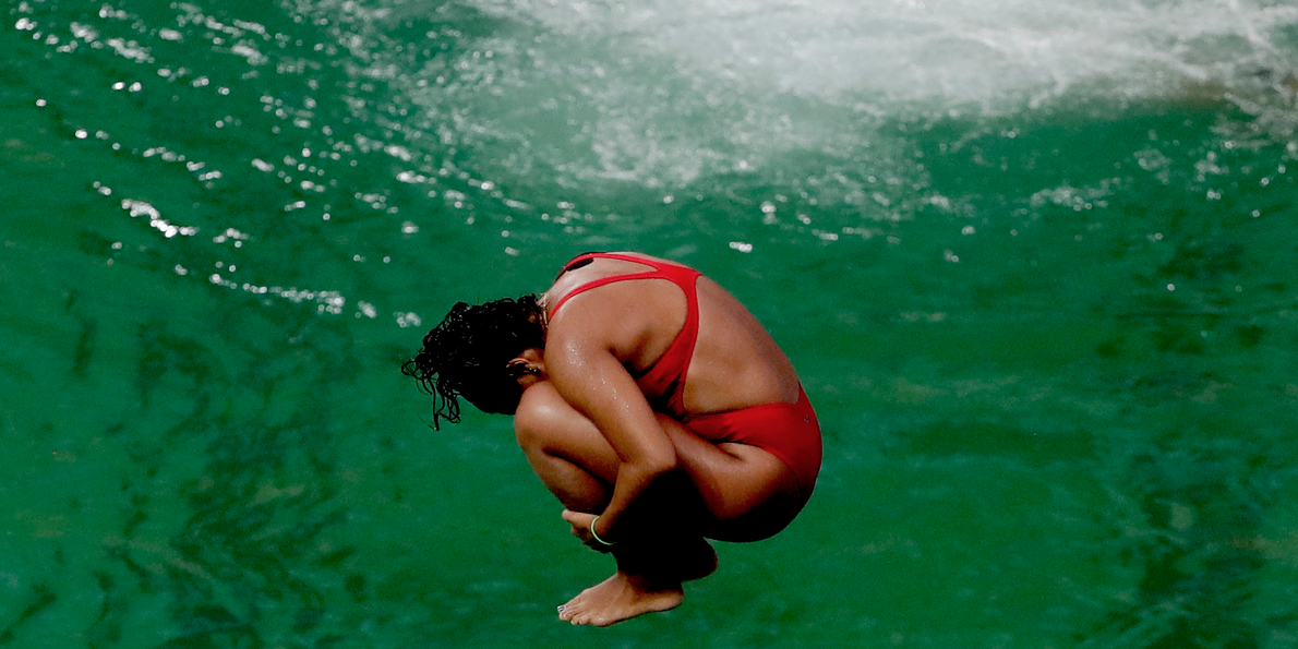 Why the green Rio Olympic pools are a major problem ...