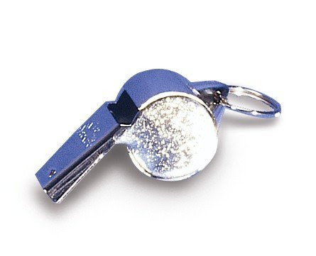 Chrome Sonic Metal Whistle