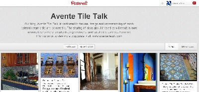 Avente Tile Talk on Pinterst